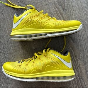 Nike LeBron 10 Low Sonic Yellow